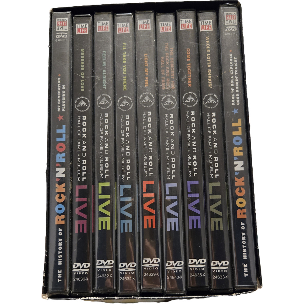 Rock and Roll Hall of Fame + Museum Live 9-DVD Collection